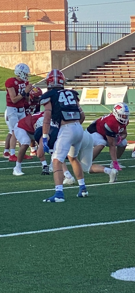 Brayden representing the Bulldogs at the FCA All Star Game!!  