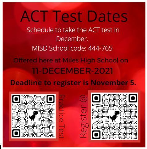 ACT in December