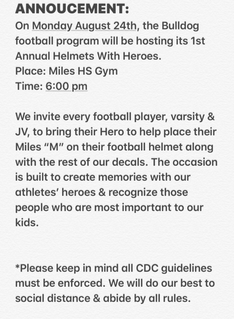 Helmets with Heroes 